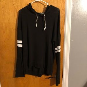 Black hoodie sweater